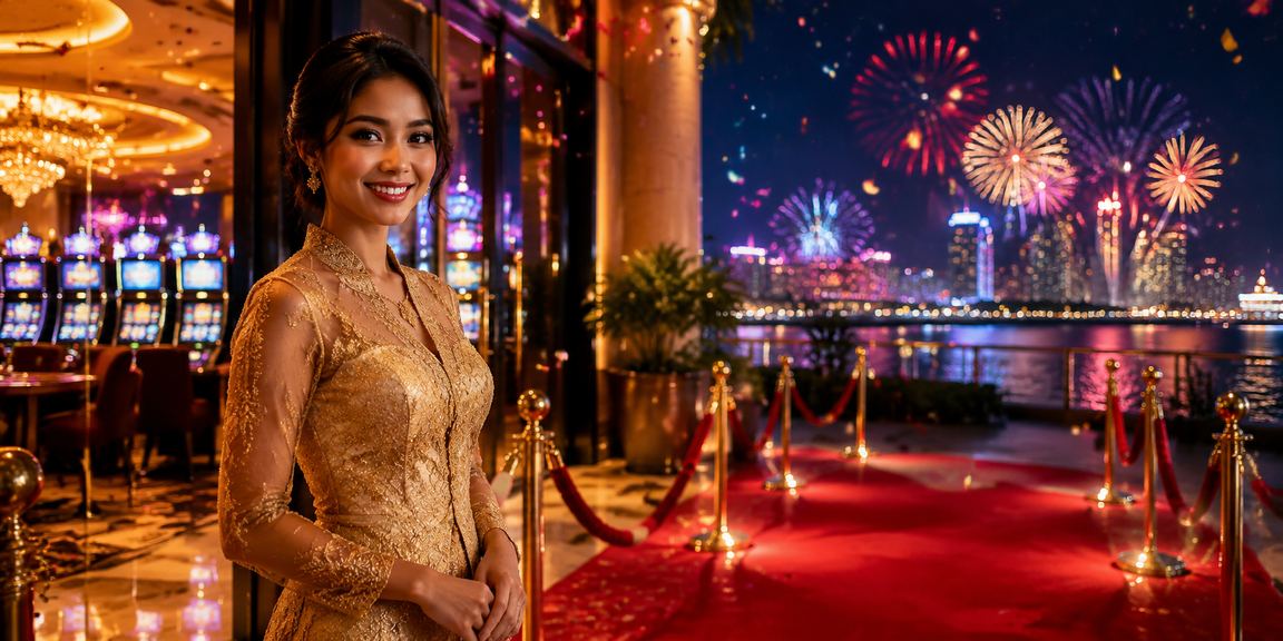 Pemain wanita berbaju kebaya melakukan pertaruhan dalam talian di Johor
